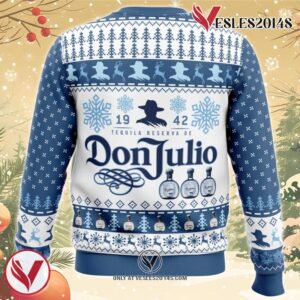 Don Julio Ugly Christmas Sweater, Unique Christmas Gift For Fans - Vesles2014S 1