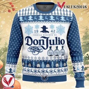 Don Julio Ugly Christmas Sweater, Unique Christmas Gift For Fans - Vesles2014S