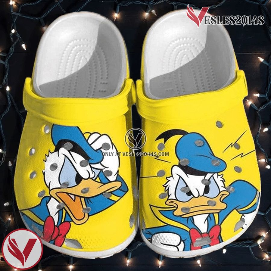 Donald Duck Crocs Clog Shoes Style 3, Unique Gift From Vesles2014S 2