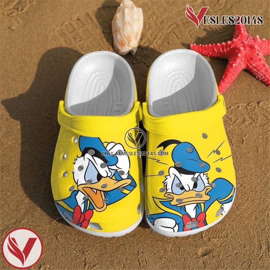 Donald Duck Crocs Clog Shoes Style 3, Unique Gift From Vesles2014S