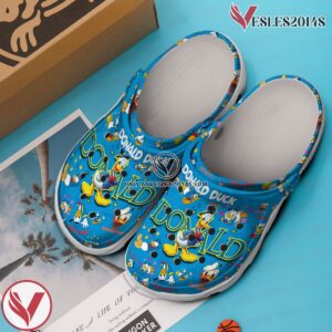 Donald Duck Disney Cartoon Crocs Crocband Clogs Shoes Comfortable For Men Women and Kids Style 1, Unique Gift From  Vesles2014S 3