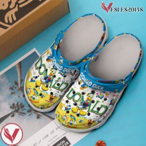 Donald Duck Disney Cartoon Crocs Crocband Clogs Shoes Comfortable For Men Women and Kids Style 2, Unique Gift From  Vesles2014S 3