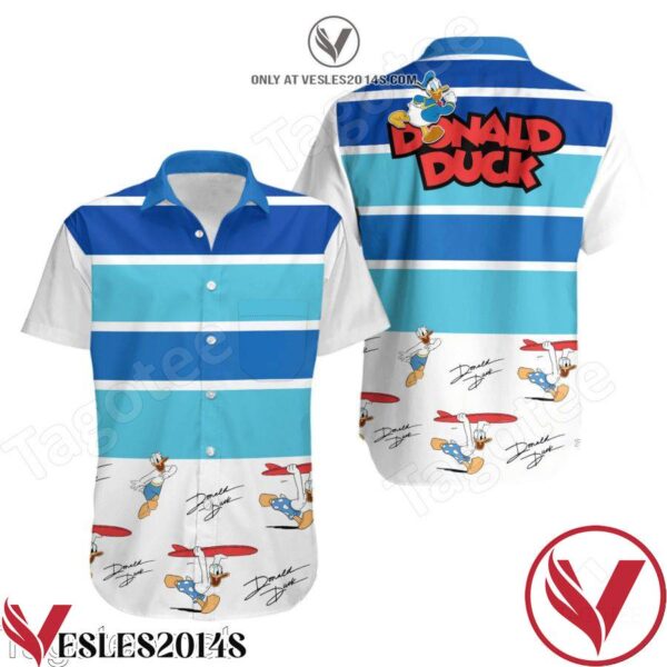 Donald Duck Disney Hawaiian Summer Tropical Hawaiian Shirt, Unique Gifts For Friends - Vesles2014S 1