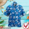 Donald Duck Floral Unisex Blue Hawaiian Shirt And Short, Unique Gifts For Friends - Vesles2014S 1