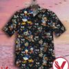 Donald Duck Flower Garden Hawaiian Shirt, Unique Gifts For Friends - Vesles2014S 1