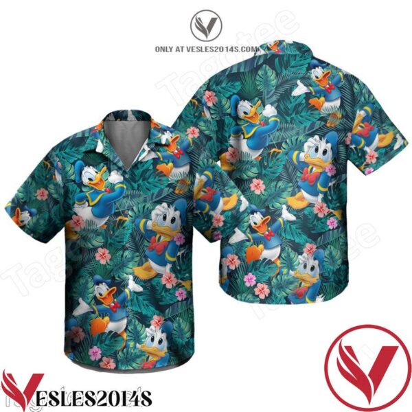 Donald Duck Hawaiian Shirt, Unique Gifts For Friends - Vesles2014S 1
