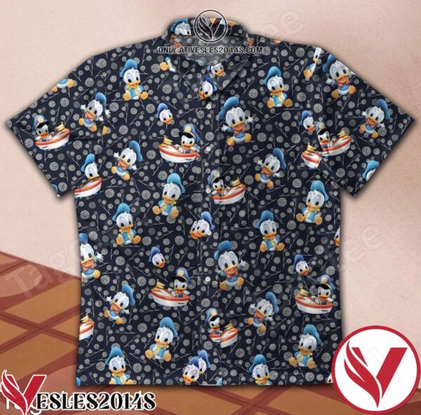 Donald Duck Vintage Hawaiian Shirt, Unique Gifts For Friends - Vesles2014S 1