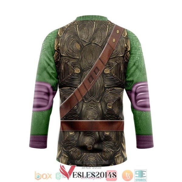 Donatello TMNT Cosplay Hockey Jersey Shirt, Trending Gifts For Fans - Vesles2014s 1