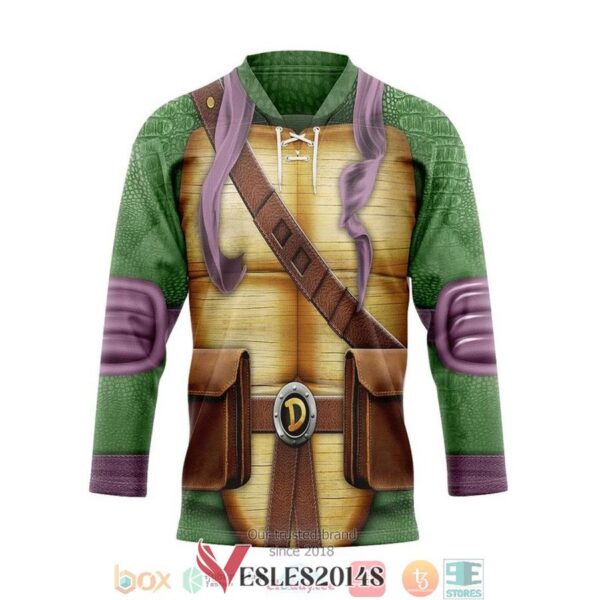 Donatello TMNT Cosplay Hockey Jersey Shirt, Trending Gifts For Fans - Vesles2014s
