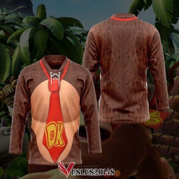 Donkey Kong Hockey jersey, Trending Gifts For Fans - Vesles2014s 3