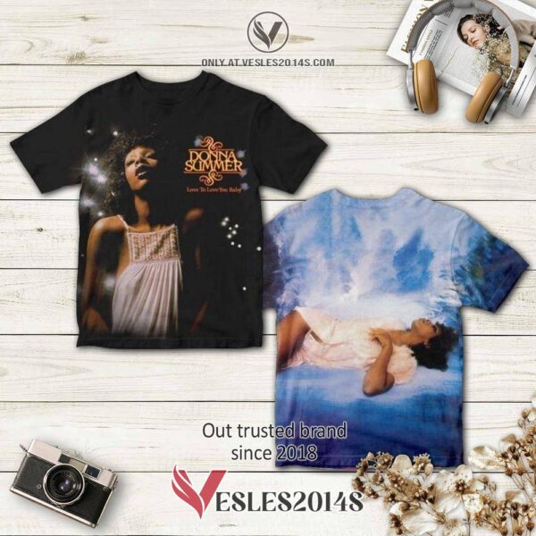Donna Summer Love to Love You Baby Album 3D Shirt, Perfect Gifts For Music Lovers - Vesles2014S