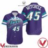 Donovan Mitchell 45 Utah Jazz Purple Jersey Inspired Style Hawaiian Shirt, Unique Gifts For Friends - Vesles2014S 1