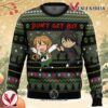 Don’t Get Bit High School of the Dead Ugly Christmas Sweater, Unique Christmas Gift For Fans - Vesles2014S