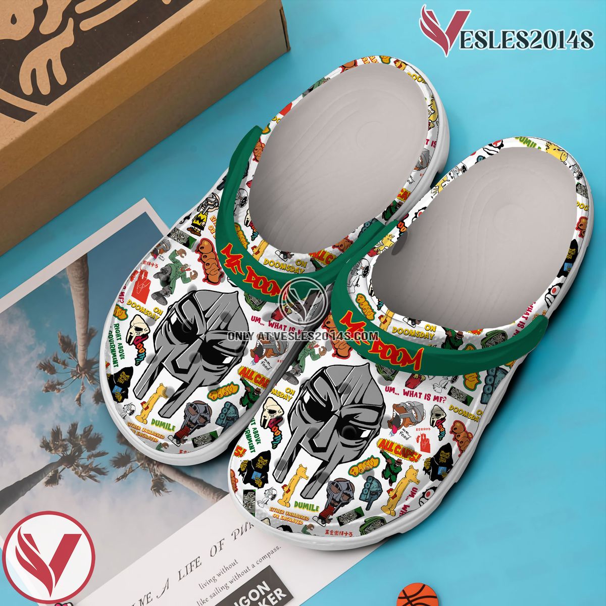Doom Movie Crocs Crocband Clogs Shoes Comfortable For Men Women and Kids - Vesles2014S 2
