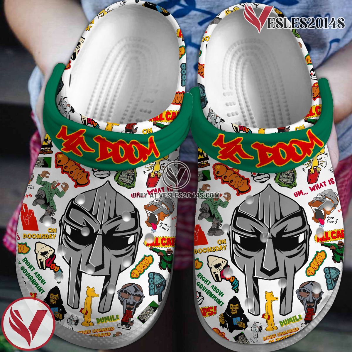 Doom Movie Crocs Crocband Clogs Shoes Comfortable For Men Women and Kids - Vesles2014S
