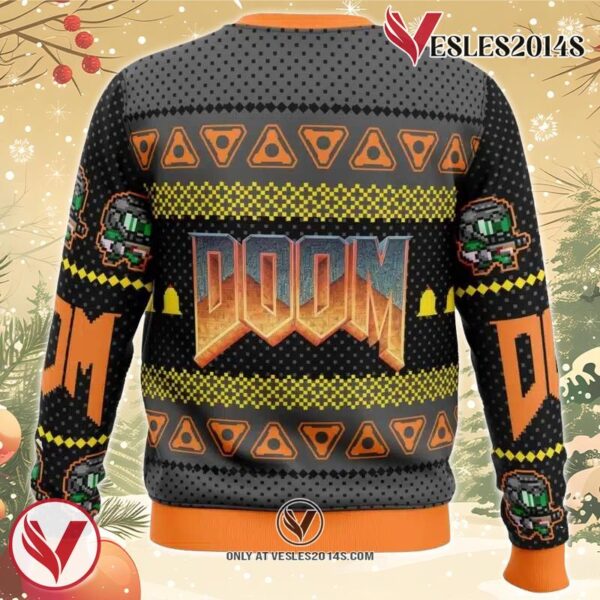 Doom Ugly Christmas Sweater, Unique Christmas Gift For Fans - Vesles2014S 1