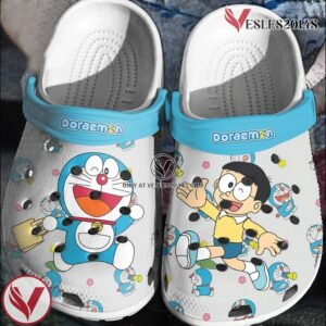 Doraemon Crocs Clog Shoes, Unique Gift From  Vesles2014S