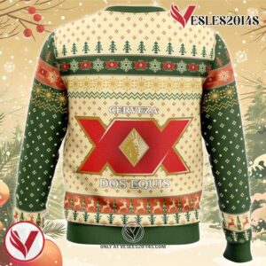 Dos Equis Ugly Christmas Sweater, Unique Christmas Gift For Fans - Vesles2014S 1