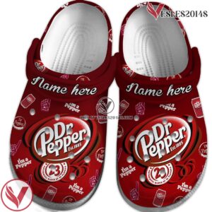 Dr Pepper Drink Crocs Crocband Clogs Shoes Comfortable For Men Women and Kids Style 3, Unique Gift From  Vesles2014S 2
