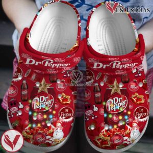Dr Pepper Drink Crocs Crocband Clogs Shoes Comfortable For Men Women and Kids Style 4, Unique Gift From  Vesles2014S