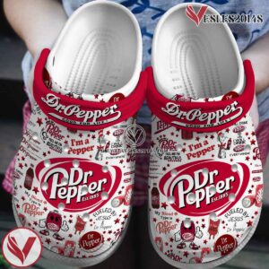Dr Pepper Drink Crocs Crocband Clogs Shoes Comfortable For Men Women and Kids Style 5, Unique Gift From  Vesles2014S