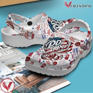 Dr Pepper Drink Crocs Crocband Clogs Shoes Comfortable For Men Women and Kids Style 6, Unique Gift From  Vesles2014S 2