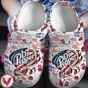 Dr Pepper Drink Crocs Crocband Clogs Shoes Comfortable For Men Women and Kids Style 6, Unique Gift From  Vesles2014S