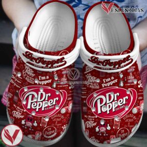 Dr Pepper Drink Crocs Crocband Clogs Shoes Comfortable For Men Women and Kids Style 7, Unique Gift From  Vesles2014S