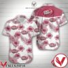 Dr Pepper Pink Hibiscus White Hawaiian Shirt, Unique Gifts For Friends - Vesles2014S 1