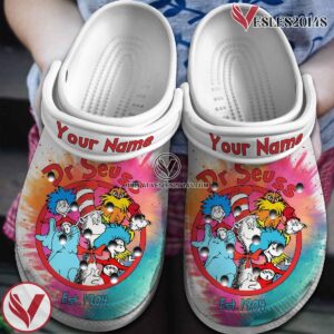 Dr Seuss Cartoon Crocs Crocband Clogs Shoes Comfortable For Men Women and Kids Style 2, Unique Gift From  Vesles2014S