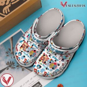 Dr Seuss Cartoon Crocs Crocband Clogs Shoes Comfortable For Men Women and Kids Style 3, Unique Gift From  Vesles2014S 2