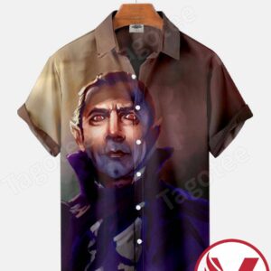 Dracula Halloween Hawaiian Shirt, Unique Gifts For Friends - Vesles2014S 1