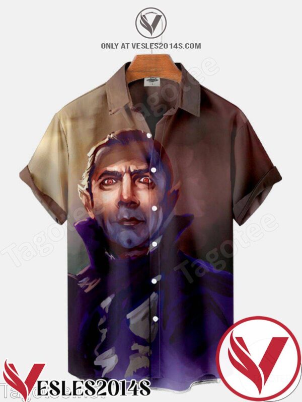 Dracula Halloween Hawaiian Shirt, Unique Gifts For Friends - Vesles2014S 1