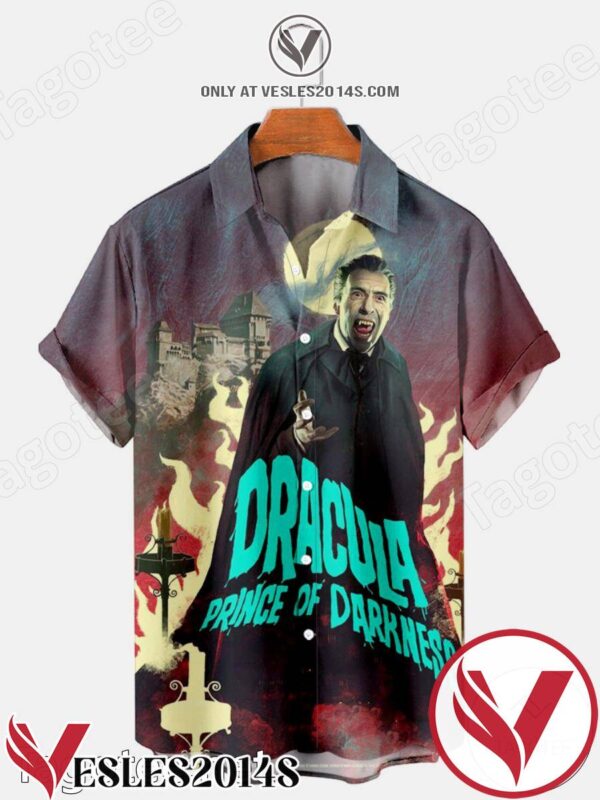 Dracula Prince Of Darkness Hawaiian Shirt, Unique Gifts For Friends - Vesles2014S 1