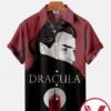 Dracula The Moon Halloween Hawaiian Shirt, Unique Gifts For Friends - Vesles2014S 1