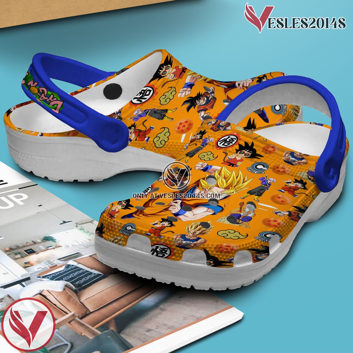 Dragon Ball Anime Crocs Crocband Clogs Shoes Comfortable For Men Women and Kids Style 3, Unique Gift From Vesles2014S 2
