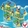 Dragon Ball Goku Blue Hawaiian Shirt, Unique Gifts For Friends - Vesles2014S 1