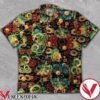 Dragon Ball Green Dragon Flowers Hawaiian Shirt, Unique Gifts For Friends - Vesles2014S 1