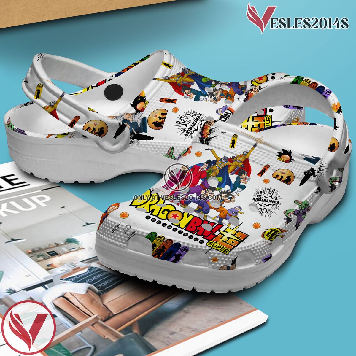 Dragon Ball Super Anime Crocs Crocband Clogs Shoes Comfortable For Men Women and Kids, Unique Gift From Vesles2014S 4