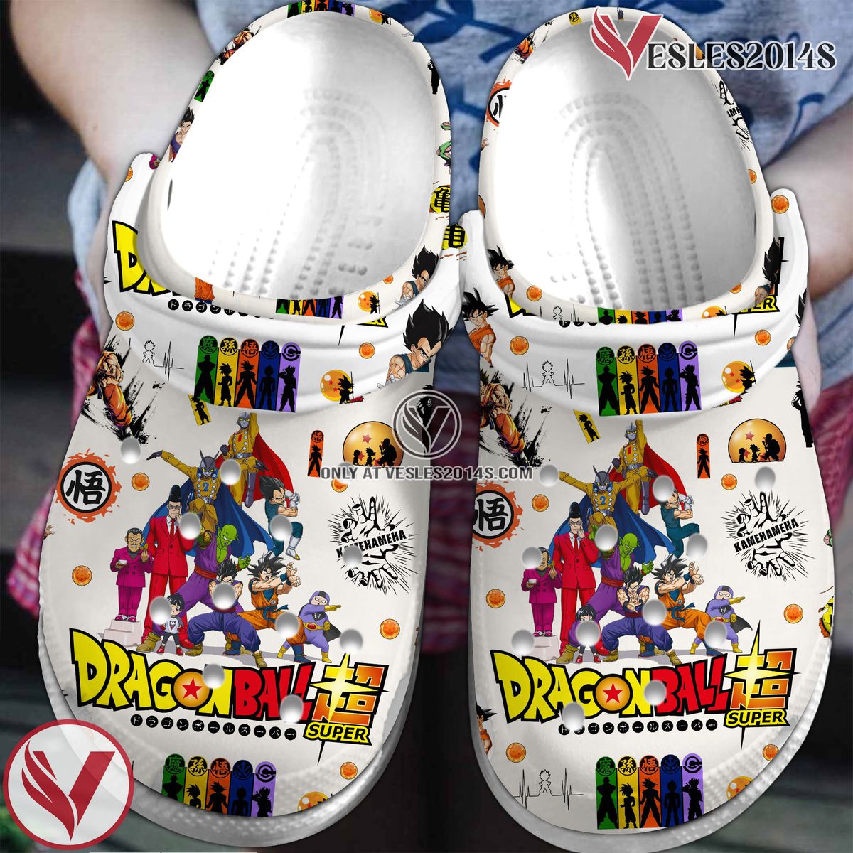 Dragon Ball Super Anime Crocs Crocband Clogs Shoes Comfortable For Men Women and Kids, Unique Gift From Vesles2014S