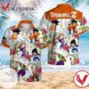 Dragon Ball Z Hawaiian Graphic Print Short Sleeve Hawaiian Casual Shirt Vesles2014S