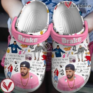 Drake Music Crocs Crocband Clogs Shoes, Unique Gifts For Fans Style 3 - Vesles2014S