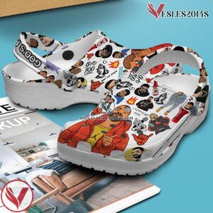 Drake Music Crocs Crocband Clogs Shoes, Unique Gifts For Fans Style 7 - Vesles2014S 3