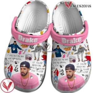 Drake Music Crocs Crocband Clogs Shoes, Unique Gifts For Fans Style 8 - Vesles2014S 4