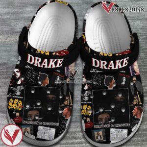 Drake Rapper Music Crocs Crocband Clogs Shoes, Unique Gifts For Fans Style 1 - Vesles2014S 2