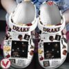 Drake Rapper Music Crocs Crocband Clogs Shoes, Unique Gifts For Fans Style 3 - Vesles2014S