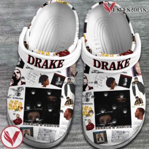 Drake Rapper Music Crocs Crocband Clogs Shoes, Unique Gifts For Fans Style 3 - Vesles2014S 2
