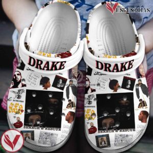 Drake Rapper Music Crocs Crocband Clogs Shoes, Unique Gifts For Fans Style 3 - Vesles2014S