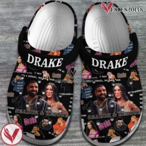 Drake Rapper Music Crocs Crocband Clogs Shoes, Unique Gifts For Fans Style 4 - Vesles2014S 2