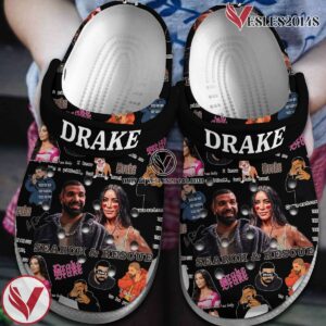 Drake Rapper Music Crocs Crocband Clogs Shoes, Unique Gifts For Fans Style 4 - Vesles2014S